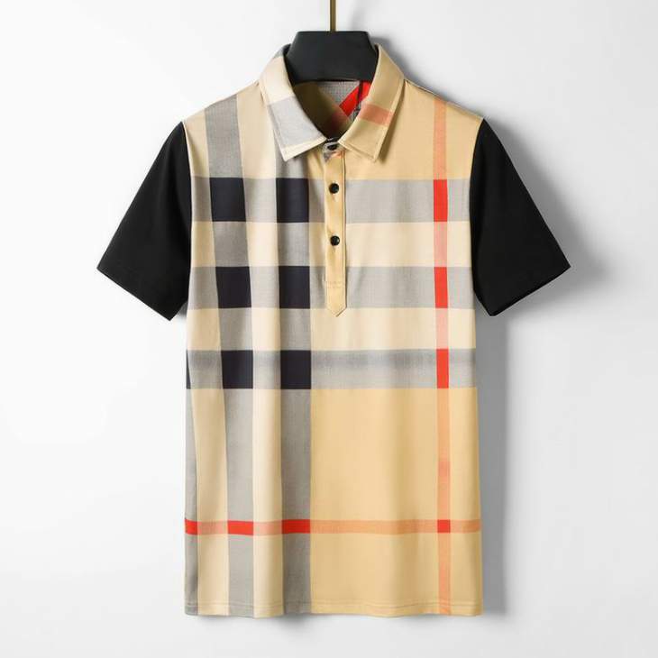 Picture of Burberry Polo Shirts Short _SKUBurberryM-3XL26on1029154